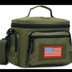 - Lunch Box, Tactical Lunch Bag Webbing Leakproof Insulated Large Lunch Co…